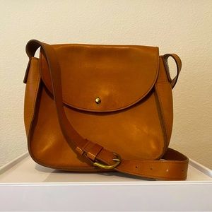 Madewell Leather Satchel Shoulder Bag Purse